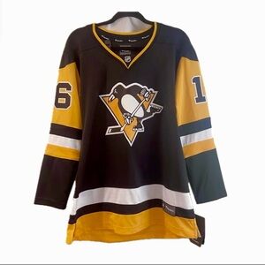 NWT Men’s, Large, Pittsburgh Penguins, Fanatics Black Breakaway Home, Jersey